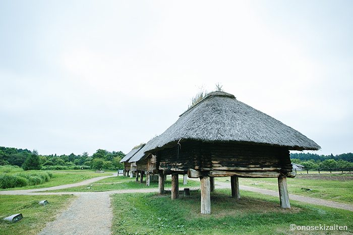 三内丸山遺跡　掘立柱建物跡