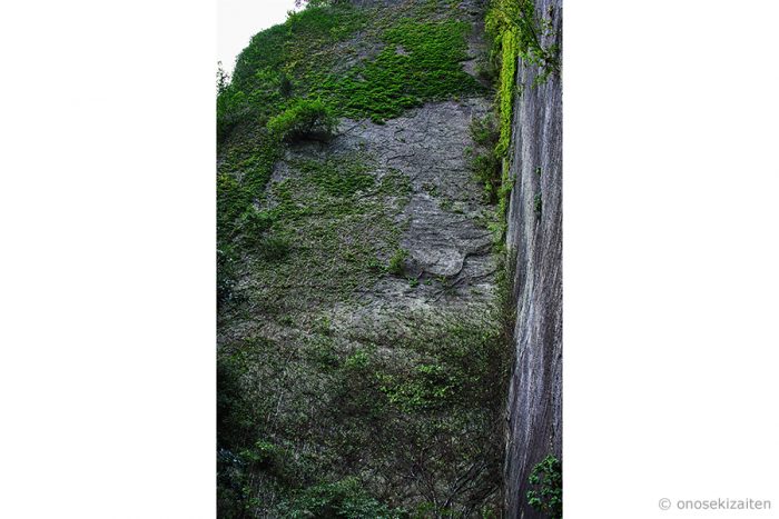 千葉県 鋸山 石切り場 ラピュタの壁
