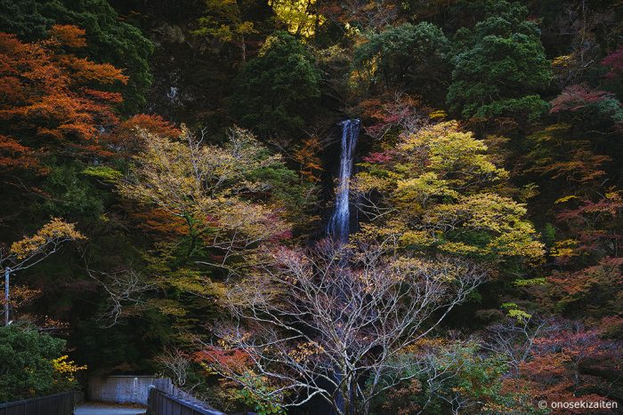 七面山　羽衣白糸の滝