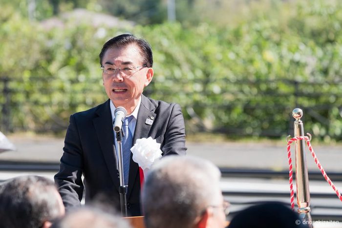 山梨県南部町　佐野和広町長