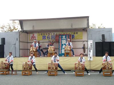 2011上野原商工祭・太鼓の演奏