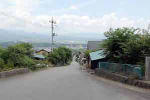 参道を上がったところからの風景